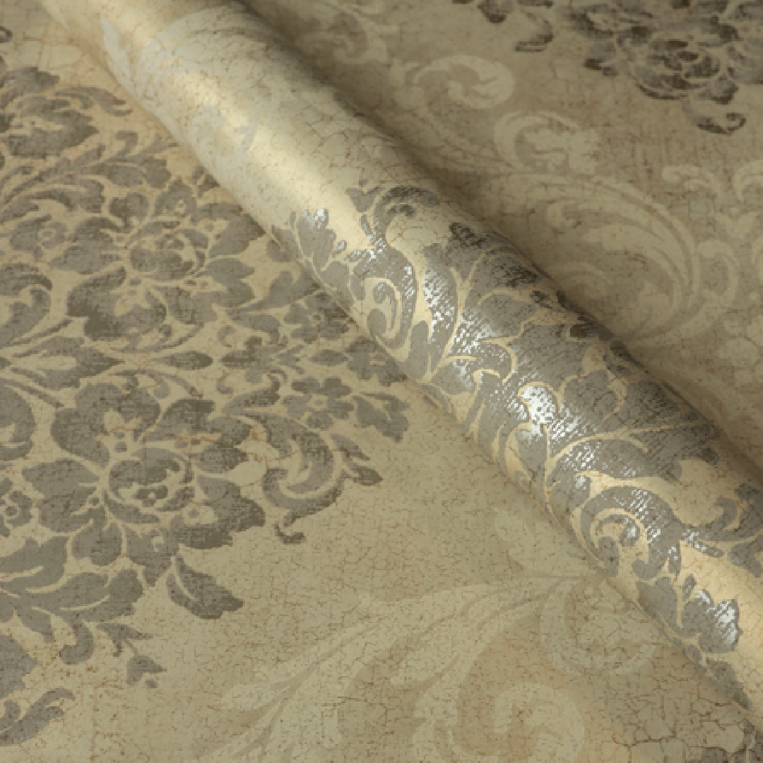 Silver Brocade Elegance